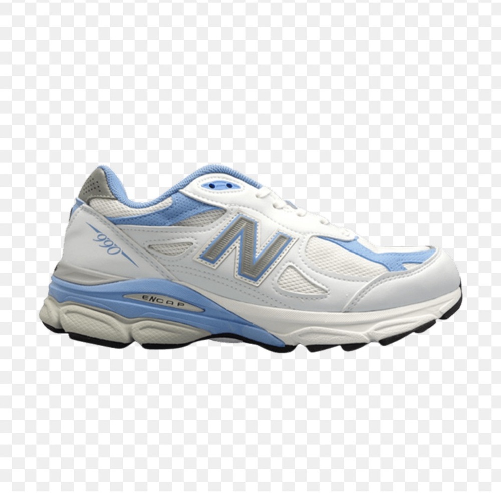 New Balance Wmns 990v3 Made In USA 'White Baby Blue